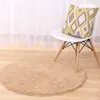 Venta Caliente Transfronteriza Alfombra Redonda de Chenilla Sala de Estar Mesa de Café Cesta Colgante Silla de Computadora Felpudo Esterilla de Yoga Felpudo para Puerta Felpudo para Pies