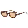 Gafas de Sol Pequeñas de Marco Polygonal Gafas de Sol Transfronterizas Europeas y Americanas Ins Estilo Coreano Personalizadas Tendencia para Hombres y Mujeres Gafas para Vacaciones en la Playa