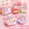 Colección de Clips para Cuaderno de Pegamento Acrílico de Bienestar, Clip de Encuadernación para Cuaderno con Forma de Corazón Girly, Clip Sellador para Snacks