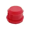 Tapa Protectora de Rosca Externa Roja Moldeo por Inyección de Plástico Proceso de Formación Molde Tapón Protector de Rosca Eléctrica Personalizado