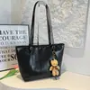 Bolso Tote Estampado de Leopardo para Mujer, Gran Capacidad, Retro, para el Trabajo, Viaje, Bolso de Mujer de Nicho, Casual, Versátil, Bolso de Hombro