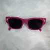 Óculos de Sol Estilo Y2K Rosa Hot Girl Doce Cool Feminino Tendência Moda Estiloso de Alto Valor Óculos de Sol Estilosos com Proteção UV