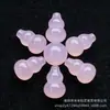 Fabricante de Ga al por mayor Colgante de Ágata Calcedonia Jade Calabaza Redonda con Agujero Pasante Tridimensional Accesorios de Borla de Regalo