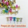 Fabricante de Pregos Grandes em Formato de 'I' com Revestimento, Pregos Grandes em Formato de 'I' com Galvanização Dourada, Prateada e Pregos em Formato de 'I' Coloridos, Pregos Coloridos Brilhantes com Cabeça Grande