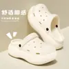 Zuecos de Suela Gruesa para Mujer, Nuevo Modelo 2026, Para Exteriores, Que Aumentan la Altura, Antideslizantes, Resistentes al Olor, Chanclas Cerradas para Playa para Mujer, Verano