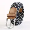 Procesamiento Personalizado y Venta al por Mayor de Cinturones Tejidos para Hombre y Mujer, Cinturones Tejidos Vintage de Color Mixto, Cinturones Tejidos Casuales