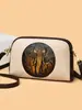 Bolsa para Teléfono Móvil de Exportación de Comercio Exterior Transfronterizo, Bolso Cruzado Horizontal para Mujer de Mediana Edad, Bolso de Mamá Pequeño con Elefante Tallado en Cuero Estilo Chino, Billetera
