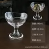Taza de helado de verano tazón de helado copa de postre de vidrio ins variedad de copa de postre de restaurante occidental copa de cáliz tazón de pudín