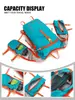 Mochila Pequeña para Mujer, Ligera y Portátil, Deportes al Aire Libre y Viajes, Bolsa Impermeable para Montañismo, Mochila Profesional para Montañismo y Pesca para Hombre