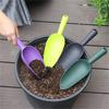 Pala de jardinería de plástico grueso, cuchara para tierra carnosa, pala para excavar vegetales en balcones, herramienta para aflojar flores y jardinería.