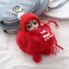 Nuevas muñecas de dormir de moda, lindos colgantes para llavero, accesorios para bolsos de pareja, regalos al por mayor para puestos callejeros y máquinas de garra