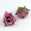 64 Colores Calientes Lavanda de Temu Cabezas de Rosa de Simulación Flor para Pasador de Pelo DIY Flor de Jardín Hecha a Mano Bolsa de Materiales de Enredadera