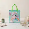 Bolsa de embalaje laminada no tejida para pintura infantil, superventas transfronteriza, minibolso exquisito, bolsa de regalo para cumpleaños infantil