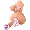 Mensaje Secreto Travesti Dildo Juguete Sexual Unisex para Adultos Muñeca Realista Doble Género