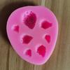 Fruta 7 peças morango decoração bolo molde de cozimento Fondant chocolate líquido silicone molde fábrica vendas diretas