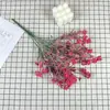 Hierba Rosa Flor Artificial Plástico Rama Única Floral Realista Arreglo para Banquete de Boda Flor Artificial Decoración del Hogar Flor de Mesa