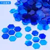 Azulejos de Mosaico, Materiais Artesanais, Materiais para Luminária de Mesa DIY, Vidro de Cristal Colorido de Alta Transparência com Mica
