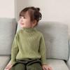 Suéter para Niñas Otoño e Invierno 2025 Nuevo Estilo Suave y Elegante 2 Años 3 Niños 4 Tejido 5 Niños 6 Suéter Base