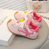 Novo Modelo Infantil Primavera 2025 Sapatos Esportivos para Meninas com Solas Macias, Sapatos A-Gan Antiderrapantes, Sapatos Respiráveis com Solas Macias para Meninos