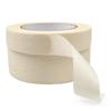 Cinta de Papel para Enmascarar Adhesivo Alto Enmascarado Pintura en Aerosol Cinta de Papel de Color Resistente a Altas Temperaturas Decoración Beige Adhesivo de Enmascarar 50 m