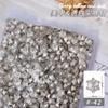 Joyería para Uñas Diamante Transparente Corazón de Melocotón Explosivo Cristal de Cristal Blanco Joyería Manicura Lote Completo Punta de Mariposa Diamante