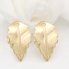 Colgante brillante de hojas de cobre puro chapado en oro de 14k, aretes DIY, accesorios de joyería, fábrica de origen, venta al por mayor directa