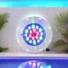 Luz de Piscina LED de Parede, Luz Subaquática 6W9W12W15W18Wl, Luz Subaquática de Parede para Paisagismo Subaquático e Aquário