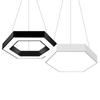 Lámpara Colgante LED para Oficina, Forma Hexagonal Irregular, Gimnasio, Cafetería de Internet, Supermercado, Luz de Diseño Modular, Forma de Y, Alta Reproducción Cromática