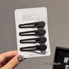Grampo de Cabelo com Design de Ponta e Requintado Montado na Lateral, Presilha de Acessório de Cabelo Estilo Feriado, Presilha de Cabelo para Franja e Cabelo Solto, Presilha BB para a Parte de Trás da Cabeça