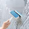 Cepillo Limpiador de Pared de Inodoro Cepillo para Azulejos de Baño Limpieza Doméstica Limpiacristales de Doble Cara Limpiador de Espejo