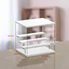 Vitrine Prateleira de Caixa Surpresa Armazenamento Figura Boneca Modelo Armário Transparente à Prova de Poeira Acrílico