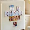 Imán Popular Transfronterizo para Refrigerador de Sublimación Imán Acrílico para Transferencia de Calor Imán Magnético Trasero Foto de Refrigerador DIY