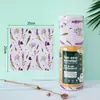 Paño de Cocina Antibacteriano para Lavar Platos Fabricante Poliéster Nylon Estampado 20 Piezas Desprendibles Desechable Microfibra Paño de Limpieza Perezosa