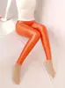Pantalones de Yoga Populares de Talla Grande para Mujer Europeos y Americanos, Leggings Finos de Verano, Pantalones Brillantes de Tiburón Coloridos para Mujer, Adecuados para Usar Afuera