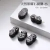 Obsidiana Plateada Natural Estrella de Arco Accesorios Hechos a Mano Semiacabados Piezas para Joyería DIY Piezas Talladas Venta Directa de Fábrica