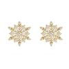Brincos de pérolas de floco de neve coreano Brincos elegantes de luxo leve Brincos femininos novos 2024 explosões requintados brincos de verão