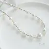 Cuentas Tubulares Talladas Color-Preservante Rellenas de Oro de 14K, Cuentas Espaciadoras Tubulares Rectas para Pulsera de Perlas y Collar Hechos a Mano para Bricolaje