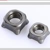 Porca Quadrada de Solda Gb13680 Pressão de Quatro Pontos Aço Inoxidável Acessórios de Hardware Porca Fina Tampa de Parafuso Atacado