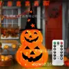 Novo Halloween Transfronteiriço Lugar de Horror Essencial Halloween Abóbora Face Sorridente Cordão Halloween Festa de Horror Brilhante no Escuro