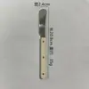 Conjunto de Talheres de Aço Inoxidável Estilo Ins com 5 Peças (Faca, Garfo e Colher) com Cabo de PC Rebitado, Talheres Estilo Ocidental, Garfo e Colher de Sobremesa, Personalização de Fábrica