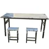 Suministros del Fabricante Mesa de Trabajo Plegable, Mesa de Operaciones, Mesa Doméstica de Acero Inoxidable, Mesa de Empaque de Ropa de Fábrica, Mesa de Reparación