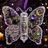 Novo produto transfronteiriço: Borboleta de Presente em Dinheiro de Natal, um ornamento de clipe de borboleta de acrílico para presente