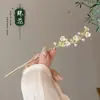Accesorios para el Cabello de Estilo Antiguo, Pasadores con Borlas, Pasadores de Bambú de Alta Gama para Mujeres para Disfraces Antiguos, Pasadores para el Cabello Cheongsam de la Dinastía Han, Accesorios de Agitación de Pasos