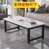 Mesa sencilla para vivienda de alquiler, uso doméstico, mesa de centro para sala de estar, mesa auxiliar de doble capa, altura 50/60/65 cm, mesa cuadrada para apartamento pequeño