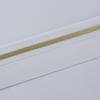 En stock 4 cm borde color dorado borde plateado borde brillante banda elástica cubierta banda elástica brillante medio pliegue borde de cintura de falda cubierto