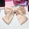 Pinza para el pelo de gasa súper de hada con lazo grande para la parte trasera de la cabeza accesorios para el cabello fresco dulce floral clip de resorte tocado