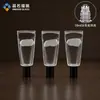 Botella de Perfume de Vidrio de 10 ml con Tapa de Rosca y Bola de Acero, Tapa Redonda, Botella Roll-On con Forma de Tubo de Pasta de Dientes para Aceite Esencial para Labios, Materiales de Embalaje en Stock
