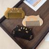 Peine para el pelo de gato pequeño para niños, diseño de dibujos animados, portátil, pequeño, con ácido acético, antiestático, para maquillaje
