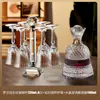Taças de Vinho Tinto de Cristal Domésticas Estilo Francês, Taças de Vinho Branco Criativas de Luxo Leve de Alta Qualidade, Taças de Vinho, Conjunto de Decantador, Utensílios para Vinho