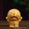 ThujA DorAemon Wood CArving Jingle CAt DorAemon HAndle Pieces SmAll OrnAments Kidsren's CreAtive BirthdAy Gift Toys